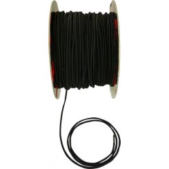 Elastiksnor 3mm, sort.